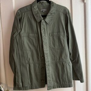 Wit & Wisdom Sage Green Collared Jacket